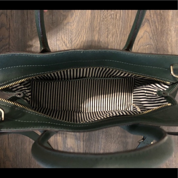 Kate Spade Hunter Green Satchel - Picture 7 of 8
